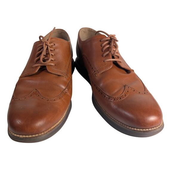 Cole Haan Men's Shoe Original Grand Shortwing Oxford Woodbury/Java Size 13 - Picture 1 of 13